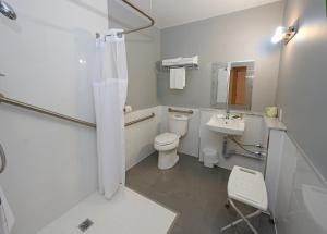 Koupelna v ubytování Wasaga Riverdocks Hotel Suites
