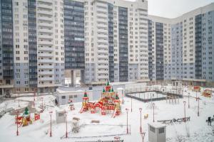 Apartment Domashny Uyut on Moskovskaya 77 Deluxe žiemą