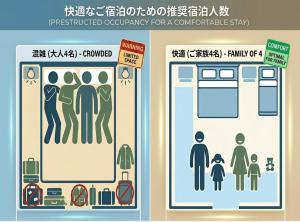 two signs for a confitized bathroom for a comfortable stay at Residence Hotel Kamoike in Kagoshima