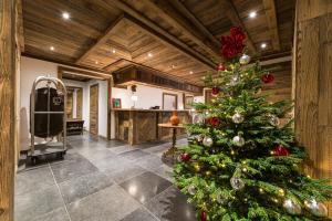 Kuchyň nebo kuchyňský kout v ubytování Le Chalet Blanc