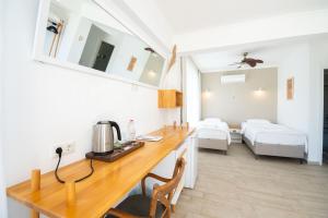 Postel nebo postele na pokoji v ubytování Hideaway