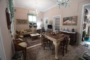Posezení v ubytování Apartment Corinth