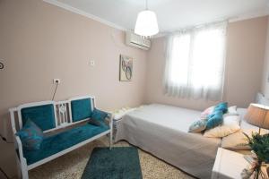Postel nebo postele na pokoji v ubytování Apartment Corinth