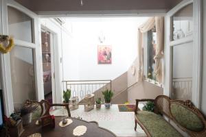 Posezení v ubytování Apartment Corinth