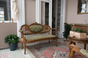 Posezení v ubytování Apartment Corinth