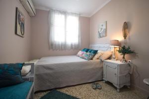 Postel nebo postele na pokoji v ubytování Apartment Corinth
