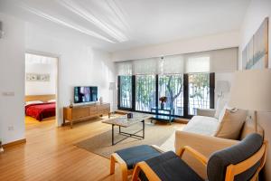 a living room with a couch and a table at NOA - Sungu 1 in Istanbul