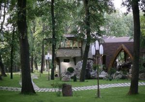 Jardí fora de Hotel La Castel Iasi