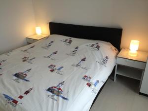 Een bed of bedden in een kamer bij Splendid 0705