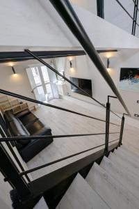 an image of a staircase in a building at The Superhost - The Loft in Crotone