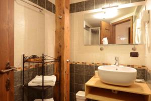 Koupelna v ubytování Hotel Fonte Dei Veli