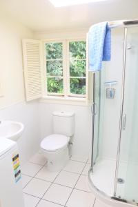Vonios kambarys apgyvendinimo įstaigoje Akaroa Country House