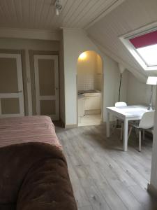 Posezení v ubytování Villa Hoog Duin