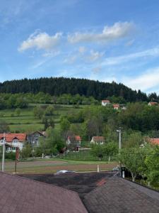 a view from the roof of a house at Motel Alibey in Bugojno