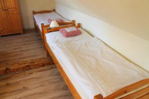Postel nebo postele na pokoji v ubytování Apartmán Turista