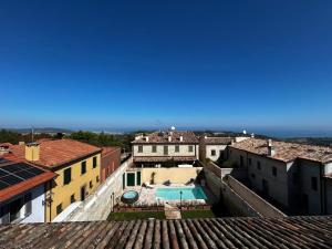a view from the roof of a building at Apartment Stele, Pesaro in Pesaro