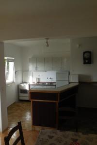 Kuchyň nebo kuchyňský kout v ubytování Apartments Maslina