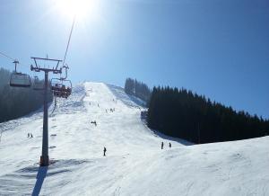 Skiing at a szállodákat or nearby