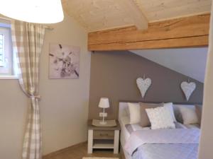 Postel nebo postele na pokoji v ubytování Haus Sonnblick
