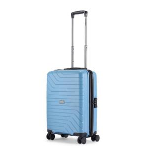 a blue suitcase isolated on a white background at El Sultans Men Only in Kigali
