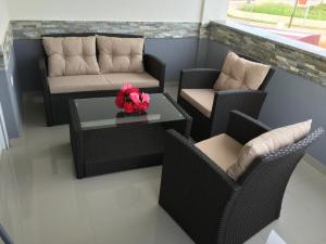 Posezení v ubytování Apartmani Zaton
