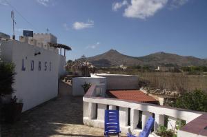 Uma vista da montanha tirada do hotel 