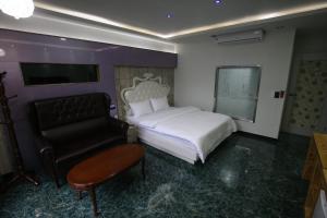 Postel nebo postele na pokoji v ubytování Inca Motel