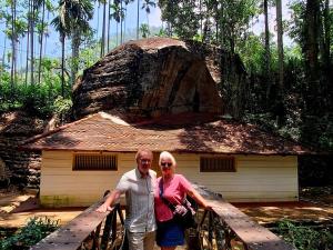 a man and a woman standing on a bridge at Badulla Bliss in Badulla +10 photos