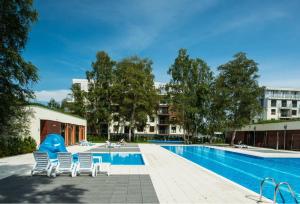 Bazén v ubytovaní Apartament z basenem Polanki alebo v jeho blízkosti