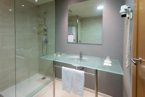 Koupelna v ubytování Hotel AG Express Elche
