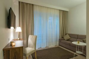 Posezení v ubytování Aruna Suites