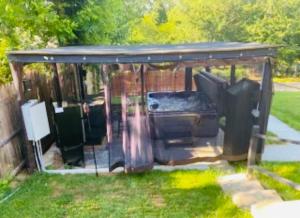 a gazebo in a yard in at Peace & Relax sensation in Washington, D.C.