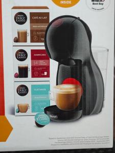 a ad for a coffee maker with a cup of coffee at Ashwood Stay in Galway +39 photos