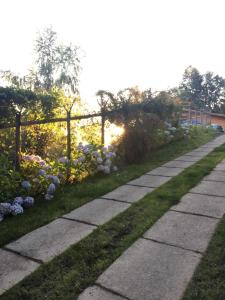 Zahrada ubytování Cabañas El Roble Lican Ray