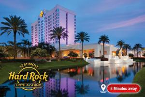 a rendering of the hard rock hotel casino at Suite Villa Roman in Tampa