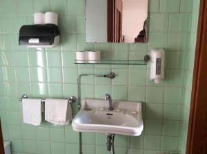 Vannituba majutusasutuses Albergo Cervo