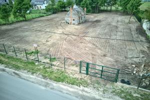 an old house in the middle of a field at Gortatowo Natura 2000 in Gortatowo
