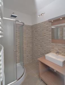 Koupelna v ubytování La Siesta Bogács Apartman