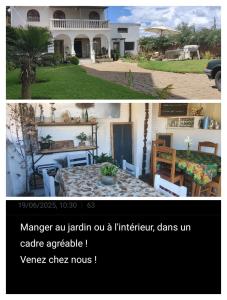 a picture of a house and a picture of a house at Faly madatour GH in Antsirabe