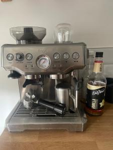 a coffee maker sitting on top of a counter at The Nook Dunblane in Dunblane