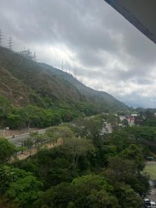 a view of a hill with trees and a road at Bloque 9y10 in Caracas +2 photos