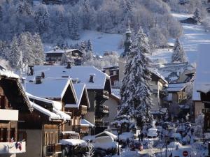 Le Chalet Blanc v zimě
