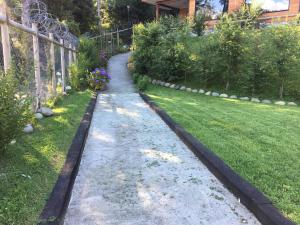 Zahrada ubytování Cabañas El Roble Lican Ray