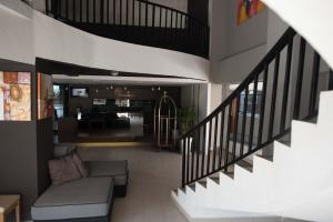 Χώρος καθιστικού στο Mornington Hotel Waterfront Lumut