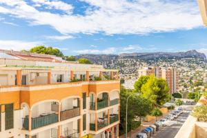 a view of a city from a building at Calpe Bay Masnou 24 in Calpe