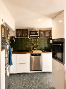 Dapur atau dapur kecil di Zellight - Deine Auszeit im Zellertal