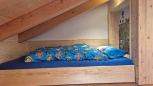 Llit o llits en una habitació de Ferienwohnung Riedbachgarten