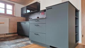 Cuina o zona de cuina de Ferienwohnung Riedbachgarten