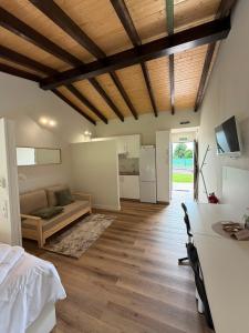 Et tv og/eller underholdning på Apartamentos COTTAGE