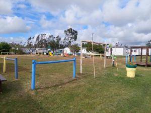 an empty park with a playground with at Cantinho da Rosa in Pataias